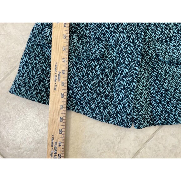 Ambition Blazer Jacket Women's size L Multi Tweed Wool Blend Large Button Front - Picture 8 of 14